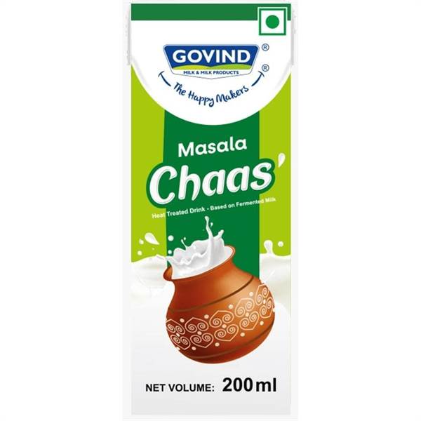Govind Tetra Masala Chaas 200 ml (Pack of 15)